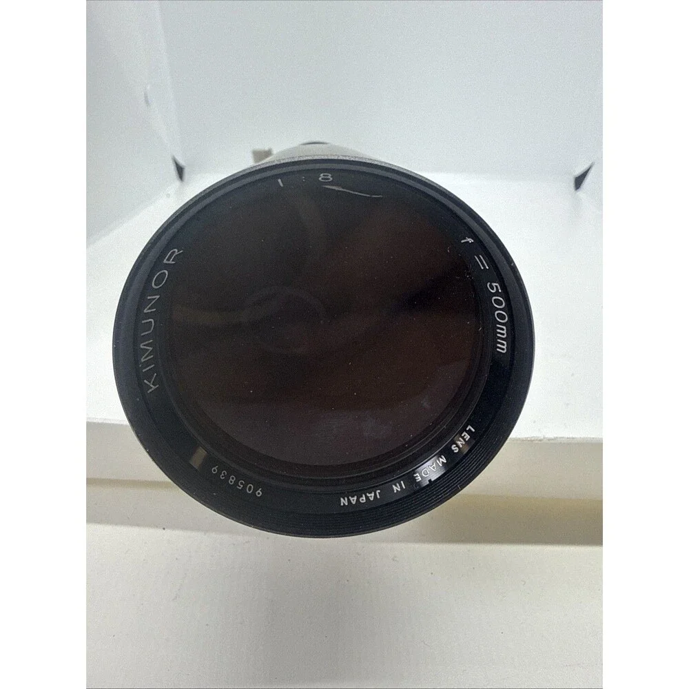 Kimunor Vivitar 500mm f8 Manual Telephoto T-Mount Lens w/ Minolta AF Adapter